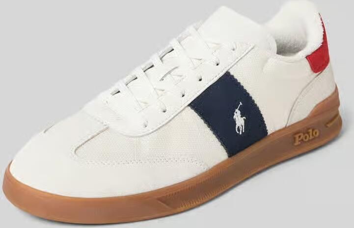 Polo Ralph Lauren Low Top sneakers met rundleer-aandeel Model 'HERITAGE AERA' - Foto 3