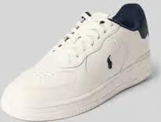 Polo Ralph Lauren Low-top-sneakers van echt leer
