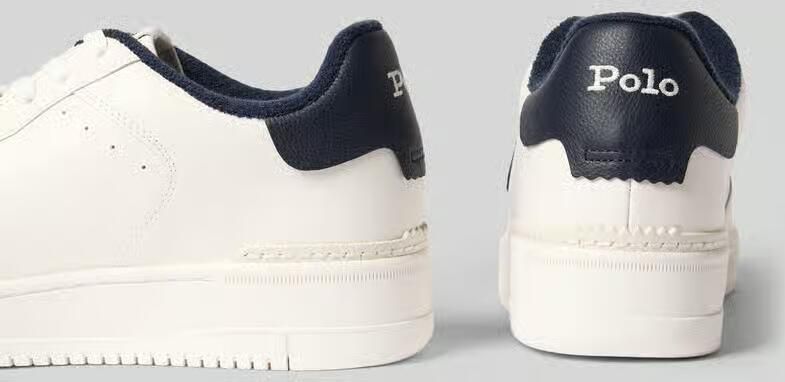 Polo Ralph Lauren Low-top-sneakers van echt leer - Foto 2