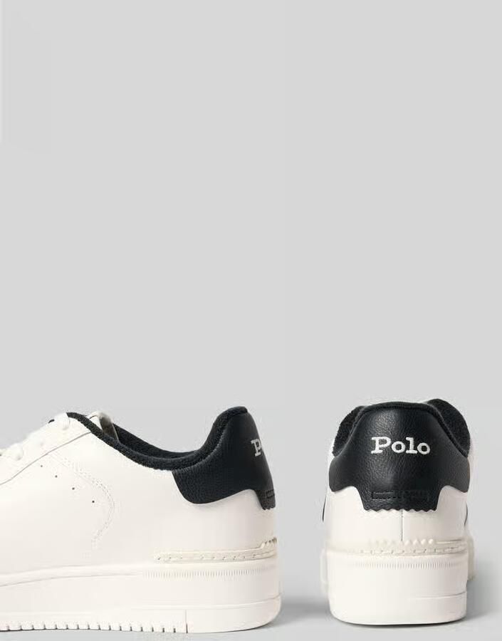 Polo Ralph Lauren Low-top-sneakers van echt leer - Foto 2