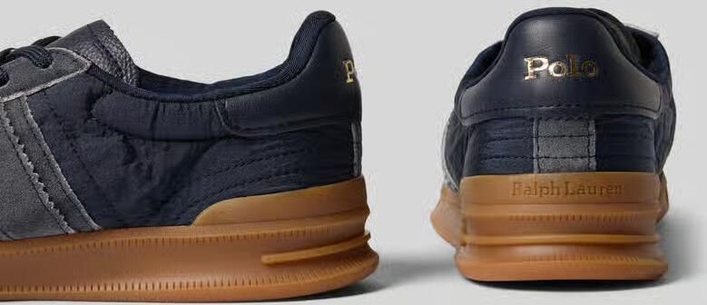 Polo Ralph Lauren Low-Top-sneakers van echt leer model 'AERA' - Foto 2