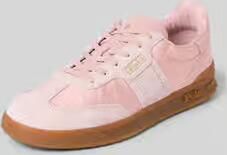 Polo Ralph Lauren Low-Top-sneakers van echt leer model 'AERA'