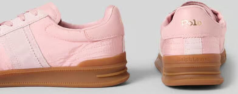 Polo Ralph Lauren Low-Top-sneakers van echt leer model 'AERA' - Foto 2