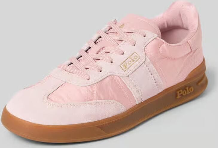 Polo Ralph Lauren Low-Top-sneakers van echt leer model 'AERA' - Foto 5