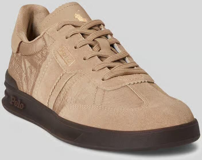 Polo Ralph Lauren Low-Top-sneakers van echt leer model 'AERA'