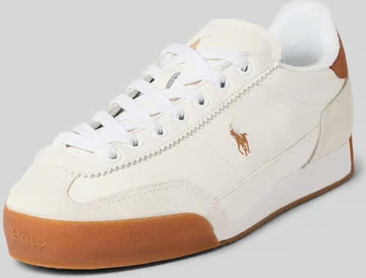 Polo Ralph Lauren Low Top sneakers van echt leer Model 'HESTER' - Foto 4