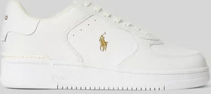 Polo Ralph Lauren Lage Sneakers MASTERS CRT-SNEAKERS-LOW TOP LACE - Foto 3