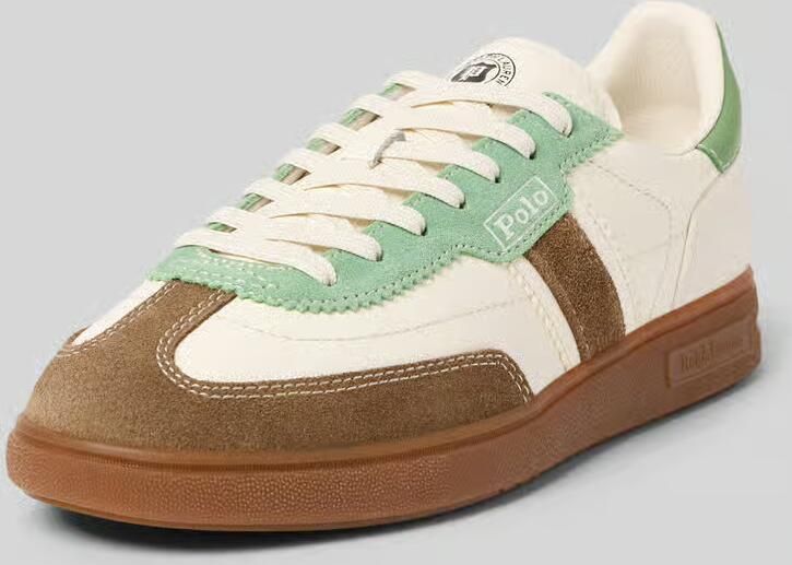 POLO RALPH LAUREN Ralph Lauren Lage Sneakers Dames Bedford-sneakers-low Top Lace Leer Wit - Foto 7