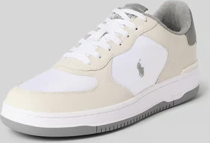 Polo Ralph Lauren Low-top-sneakers van leermix Model 'MASTERS'