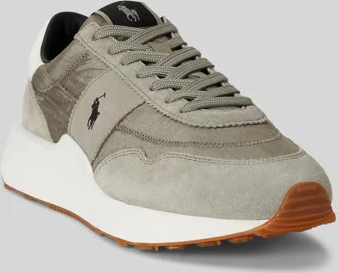 Polo Ralph Lauren Sneakers low van runder nappa met logodetails