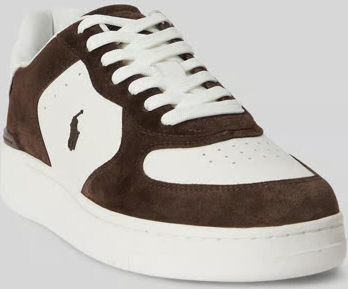 Polo Ralph Lauren Sneakers low van rundleer met logo-opschrift - Foto 2