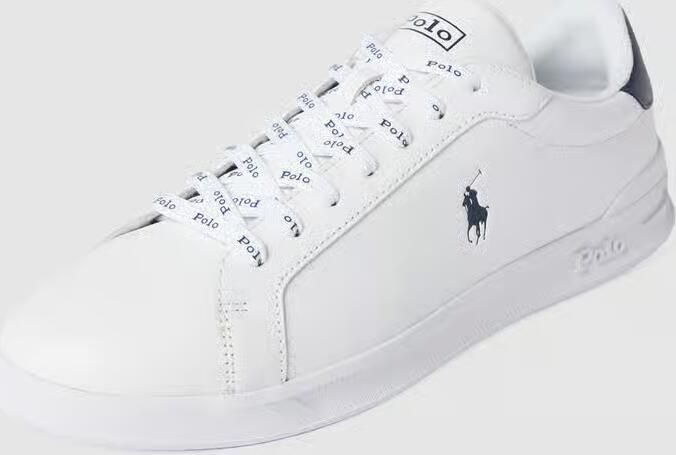 POLO RALPH LAUREN Ralph Lauren Lage Sneakers Heren Hrt Court Ii Leer Wit - Foto 16