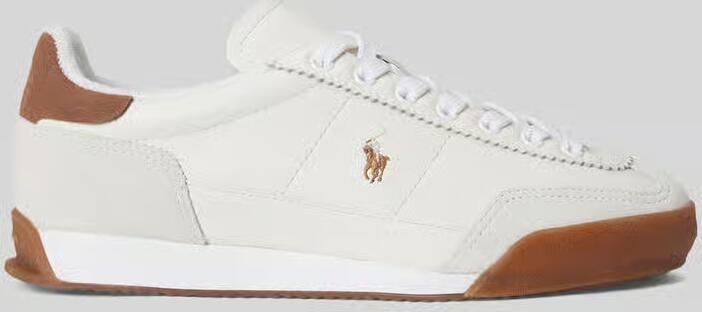 Polo Ralph Lauren Lage sneakers van echt leer model 'HESTER' - Foto 3