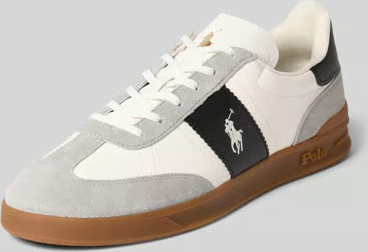 POLO RALPH LAUREN Ralph Lauren Lage Sneakers Heren Heritage Aera Pp Low Top Lace Leer Wit - Foto 11