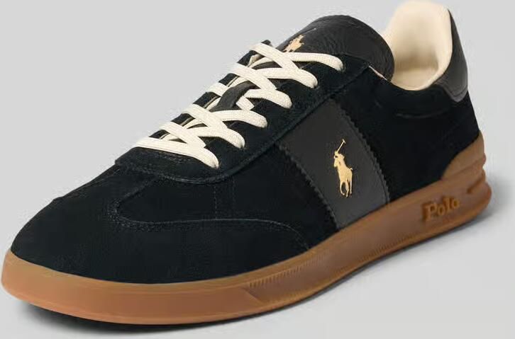 Polo Ralph Lauren Leren sneakers met logodetail model 'HERITAGE AERA' - Foto 3