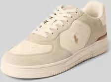 POLO RALPH LAUREN Ralph Lauren Lage Sneakers Heren Masters Court Low Top Maat: 42 Materiaal: Suède Kleur: Beige - Foto 15