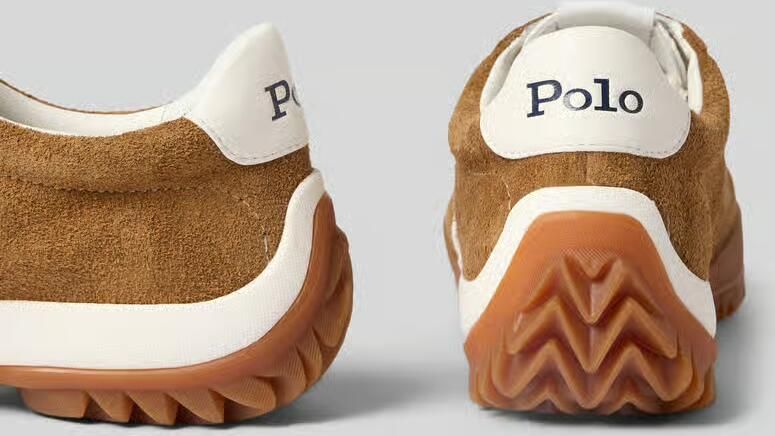 Polo Ralph Lauren Sneakers van echt rundleer - Foto 2