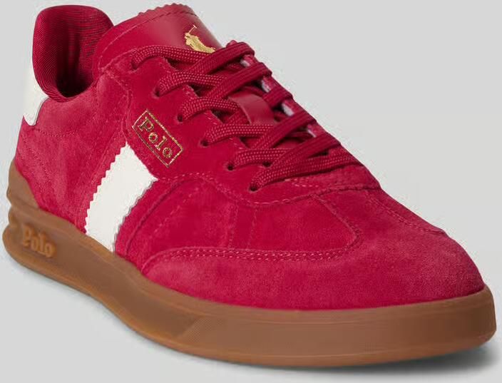 Polo Ralph Lauren Sneakers van echt rundleer model 'AERA'