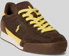 Polo Ralph Lauren Sneakers van echt rundleer model 'HESTER'