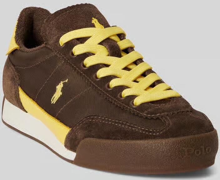 Polo Ralph Lauren Sneakers van echt rundleer model 'HESTER'