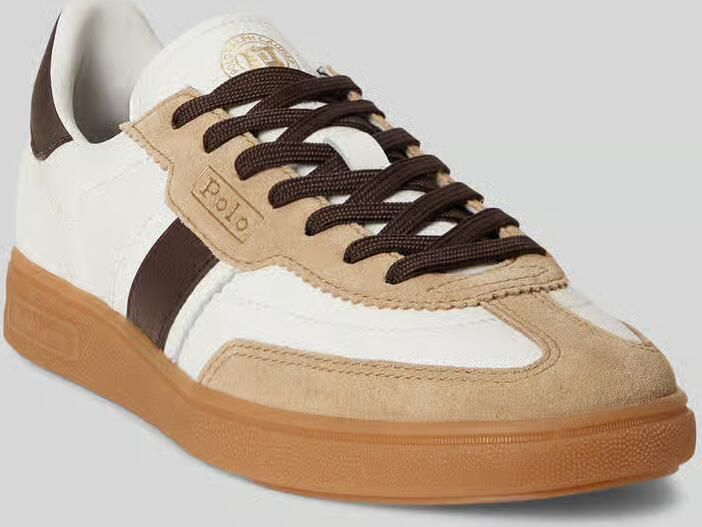 Polo Ralph Lauren sneakers van echt rundleersuède