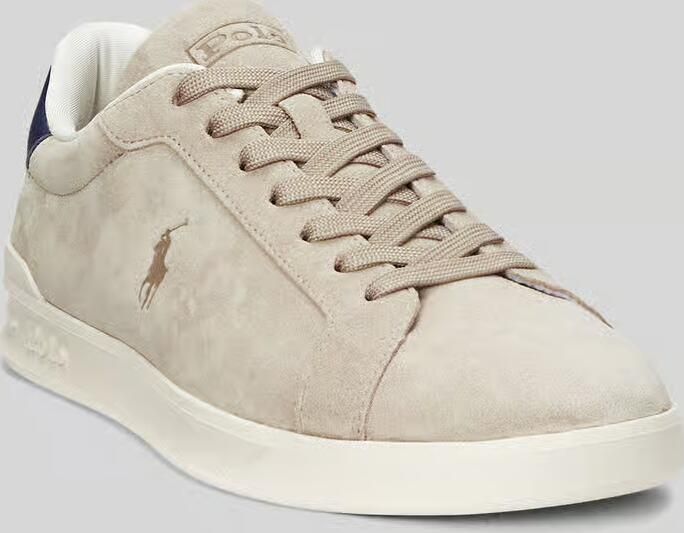POLO RALPH LAUREN Ralph Lauren Lage Sneakers Heren Heritage Court Ii Suède Beige - Foto 13