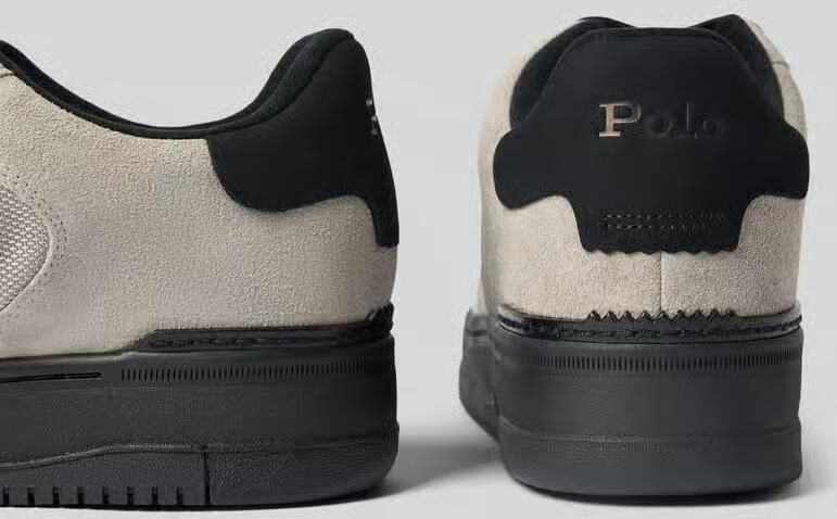 Polo Ralph Lauren Sneakers van gecoate leer-mix model 'MASTERS COURT' - Foto 7
