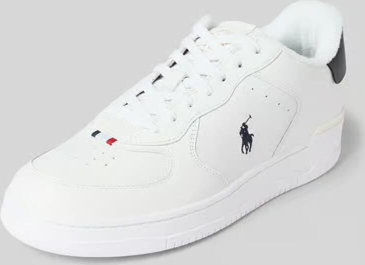 Polo Ralph Lauren Sneakers van gecoate leer-mix model 'MASTER COURT' - Foto 6
