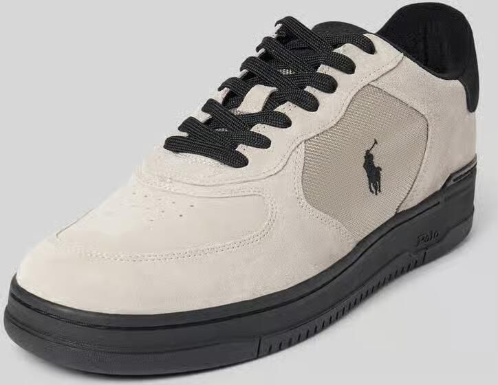 Polo Ralph Lauren Sneakers van gecoate leer-mix model 'MASTERS COURT' - Foto 3