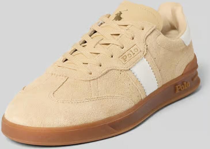 POLO RALPH LAUREN Htr Aera-sneakers-low Top Lace Sneakers Dames Beige - Foto 3