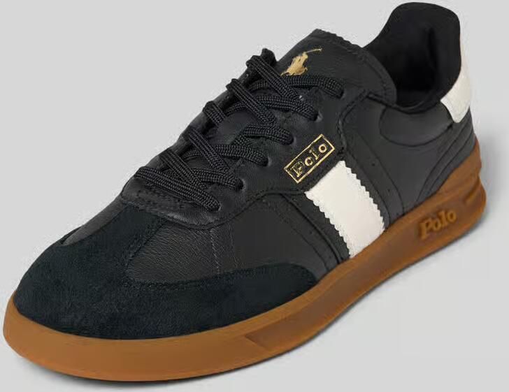 Polo Ralph Lauren Sneakers van leer met vetersluiting model 'HTR Aera'