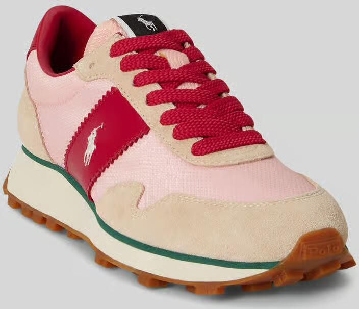 Polo Ralph Lauren Sneakers van leermix model 'TRAIL125'