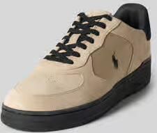 Polo Ralph Lauren Sneakers van puur leer met logodetail - Foto 3