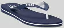 Ralph Lauren Marineblauwe teenslippers met Bolt Big Pony-logo Blue Heren - Foto 2