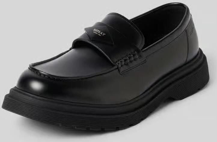 Replay Loafers met profielzool model 'PIERCE'