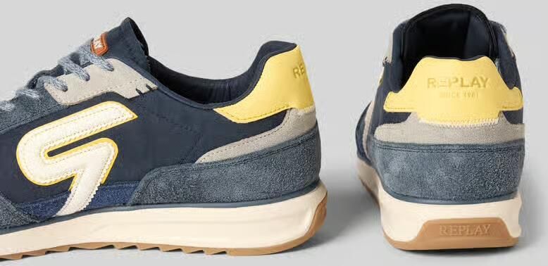 Replay sneakers met Label-details Model 'YARD UNION' - Foto 4