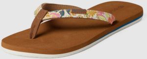 Rip Curl Teenslippers met labeldetails