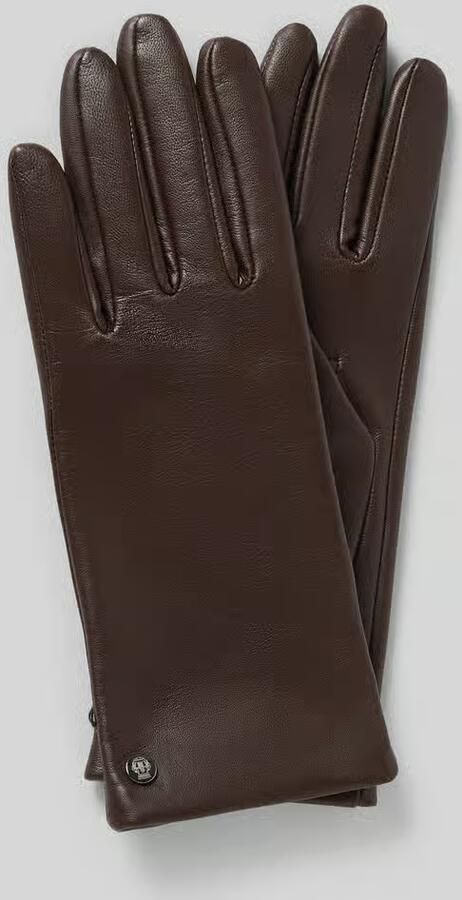 Roeckl handschoenen van nappaleer met fleecevoering