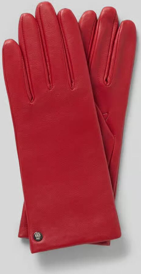 Roeckl handschoenen van nappaleer met fleecevoering