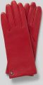 Roeckl handschoenen van nappaleer met fleecevoering - Rood