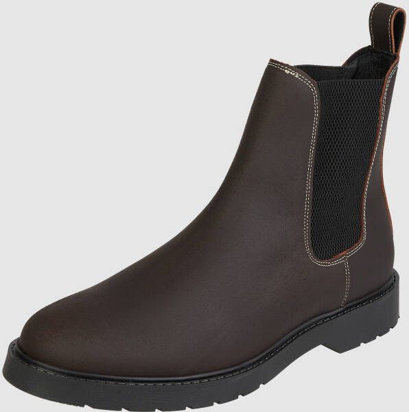 Selected Homme Chelsea boots van leer model 'Tim' - Foto 3