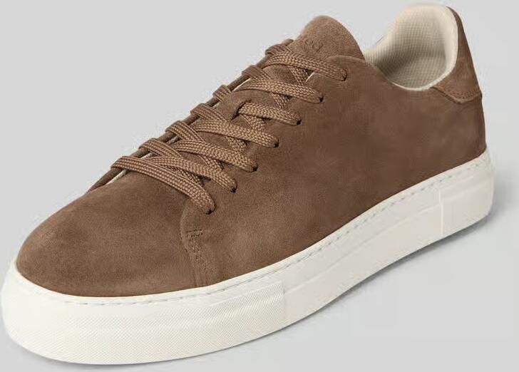 Selected Homme Lage sneakers van echt rundernubuck model 'DAVID' - Foto 2