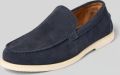 Selected Homme Loafers van echt leer model 'OWEN' - Blauw