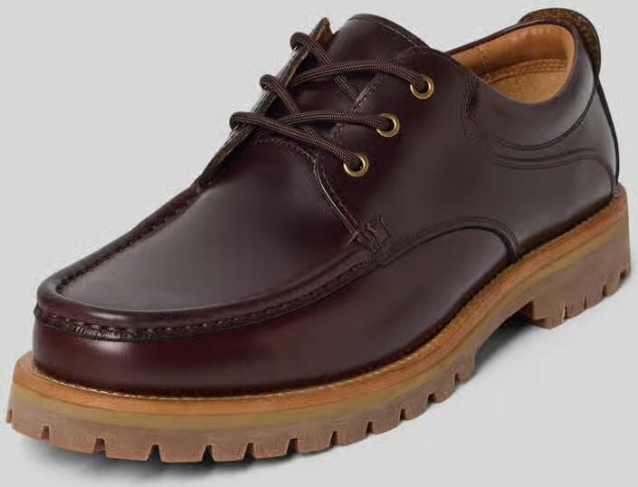 Selected Veterschoenen van echt leer Model 'HOLGER'