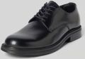 Selected Veterschoenen van echt rundleer model 'BOBBY' - Zwart