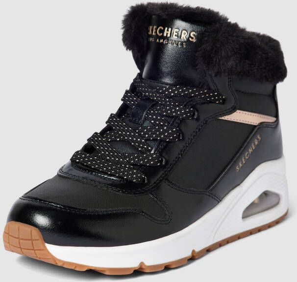 Skechers Kids Hoge veterschoenen UNO COZY ON AIR met air cooled memory foam - Foto 10