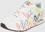 Skechers Sneakers met hartjesmotief model 'Uno' - Thumbnail 3