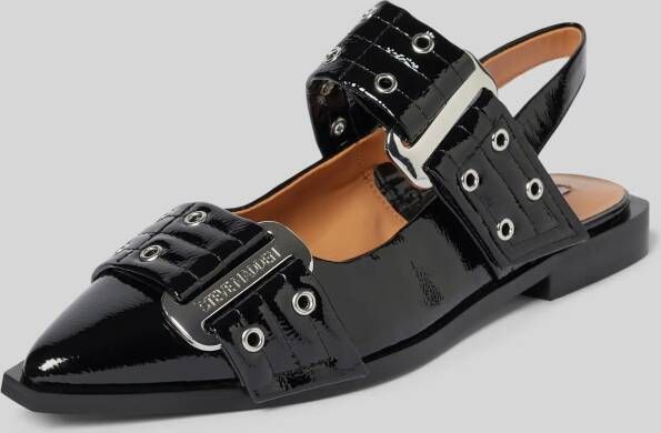 STEVE MADDEN Grand Ave slingbacks Zwart Synthetisch Slingback sandalen Dames - Foto 11