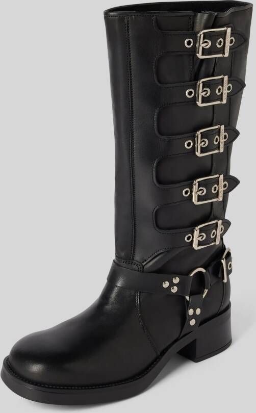 Steve Madden Leren laarzen met doornsluitingen model 'BATTLE' - Foto 2