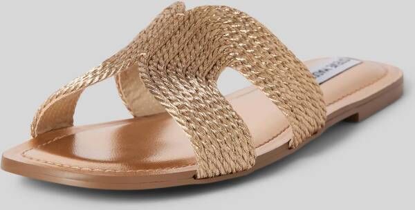 Steve Madden Slippers met brede schachtbrug model 'ZARNIA'